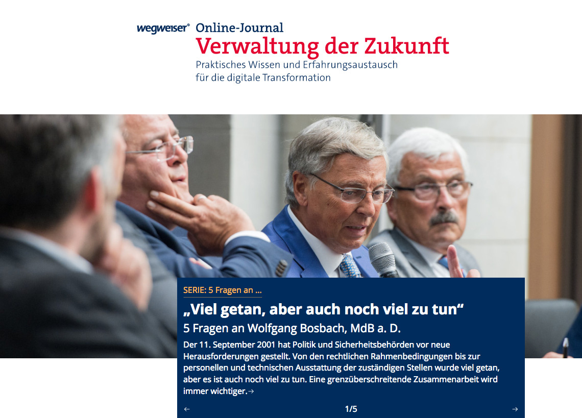 Online Journal "verwaltung-der-zukunft.org" | Wegweiser Media ...